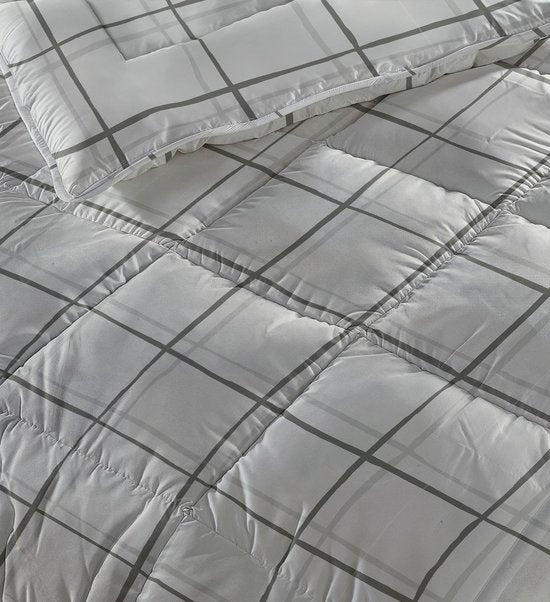 All-in one Lazy dekbed inclusief kussensloop Hannah - micropercal - 300gsm