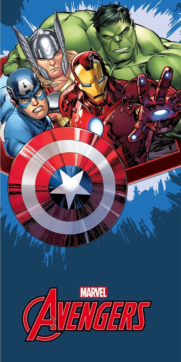 Avengers strandlaken - katoen - 70x140 cm
