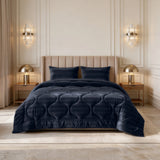 Sleeptime Lazy dekbed zonder overtrek Hotel Velvet excl. kussensloop - Navy