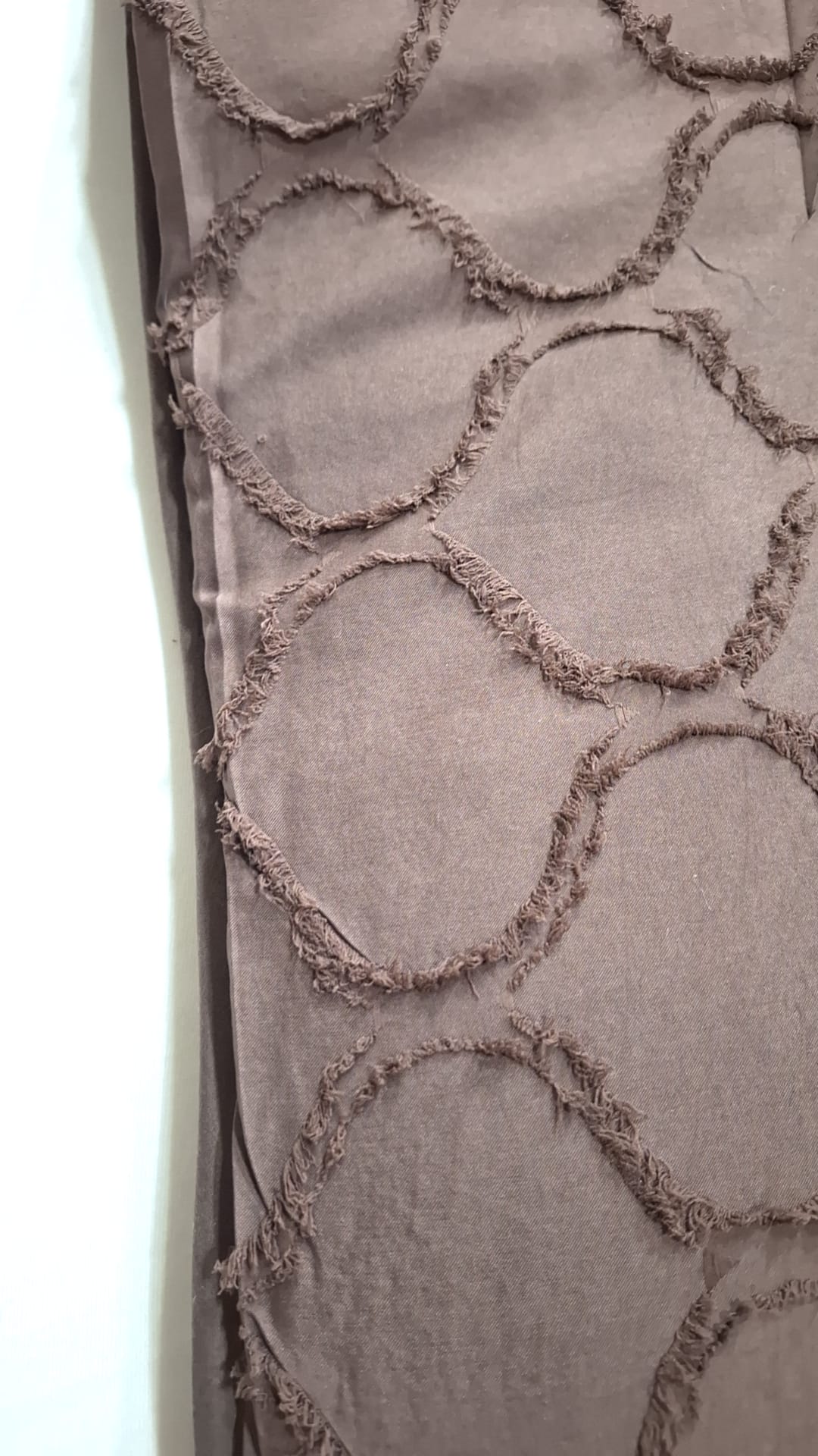Decoware Easy dekbed zonder overtrek inclusief kussensloop - Tufted Curve - bruin