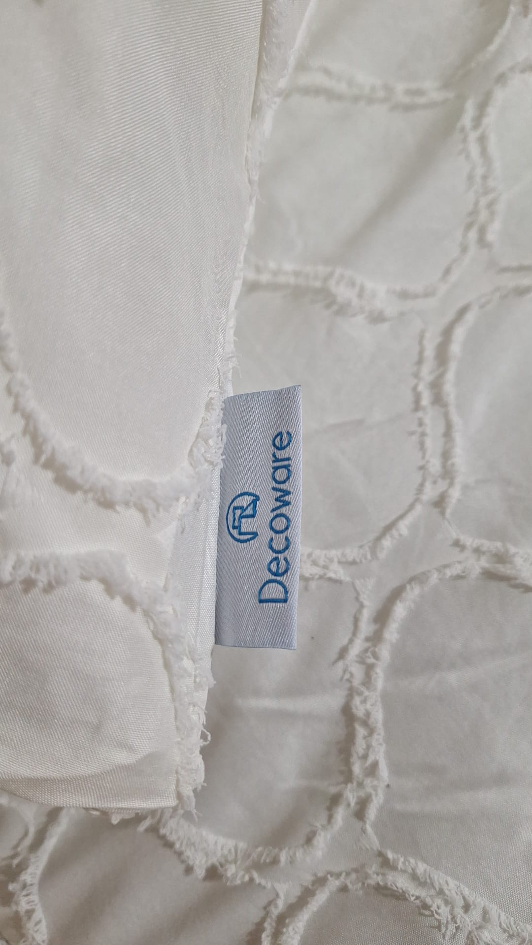 Decoware Easy dekbed zonder overtrek inclusief kussensloop - Tufted Curve - off white