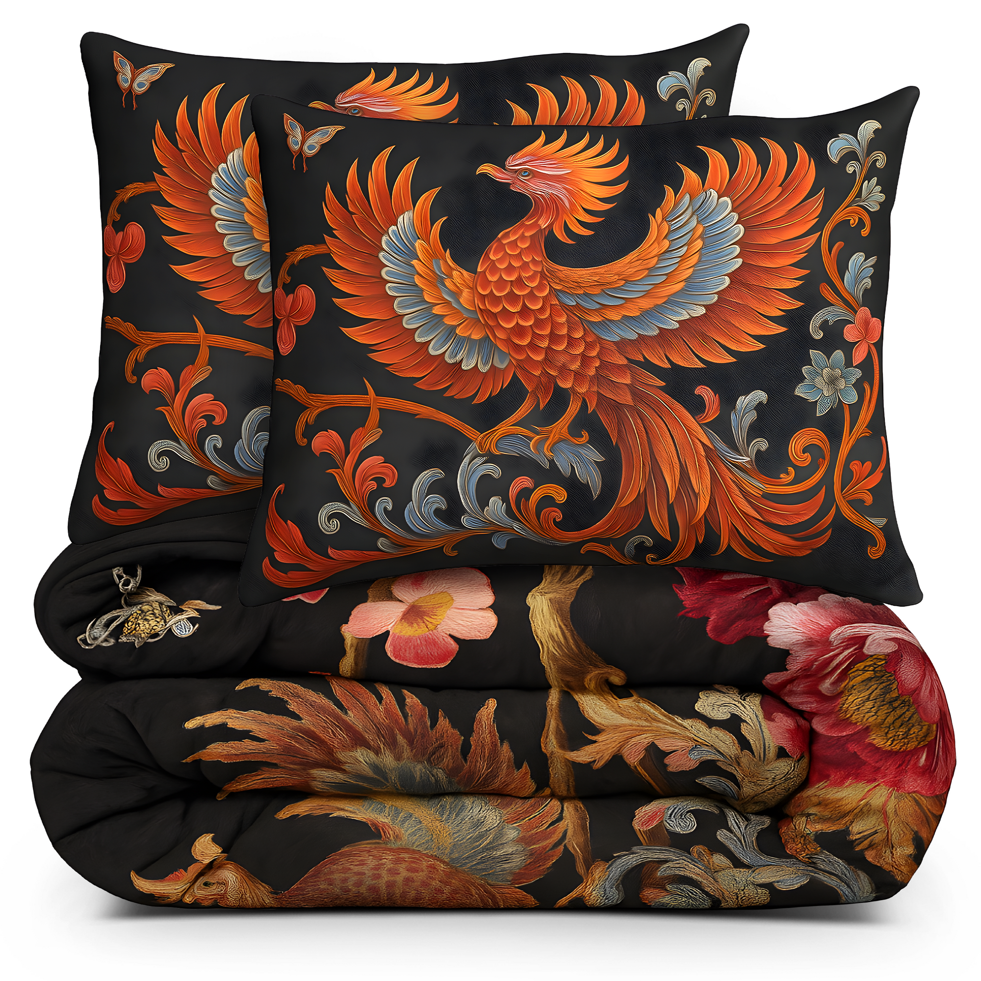 Decoware dekbed zonder overtrek inclusief kussensloop - Phoenix Bloom - microvezel