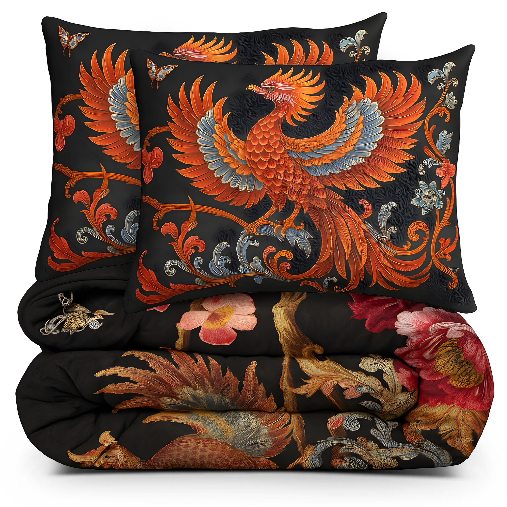 Decoware dekbed zonder overtrek inclusief kussensloop - Phoenix Bloom - microvezel