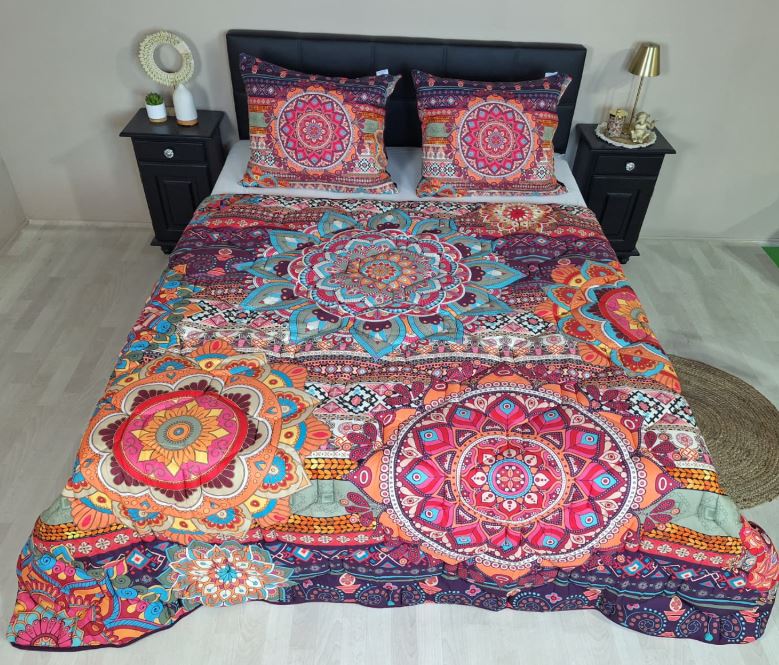 Decoware dekbed zonder overtrek inclusief kussensloop - Bohemian Harmony - microvezel