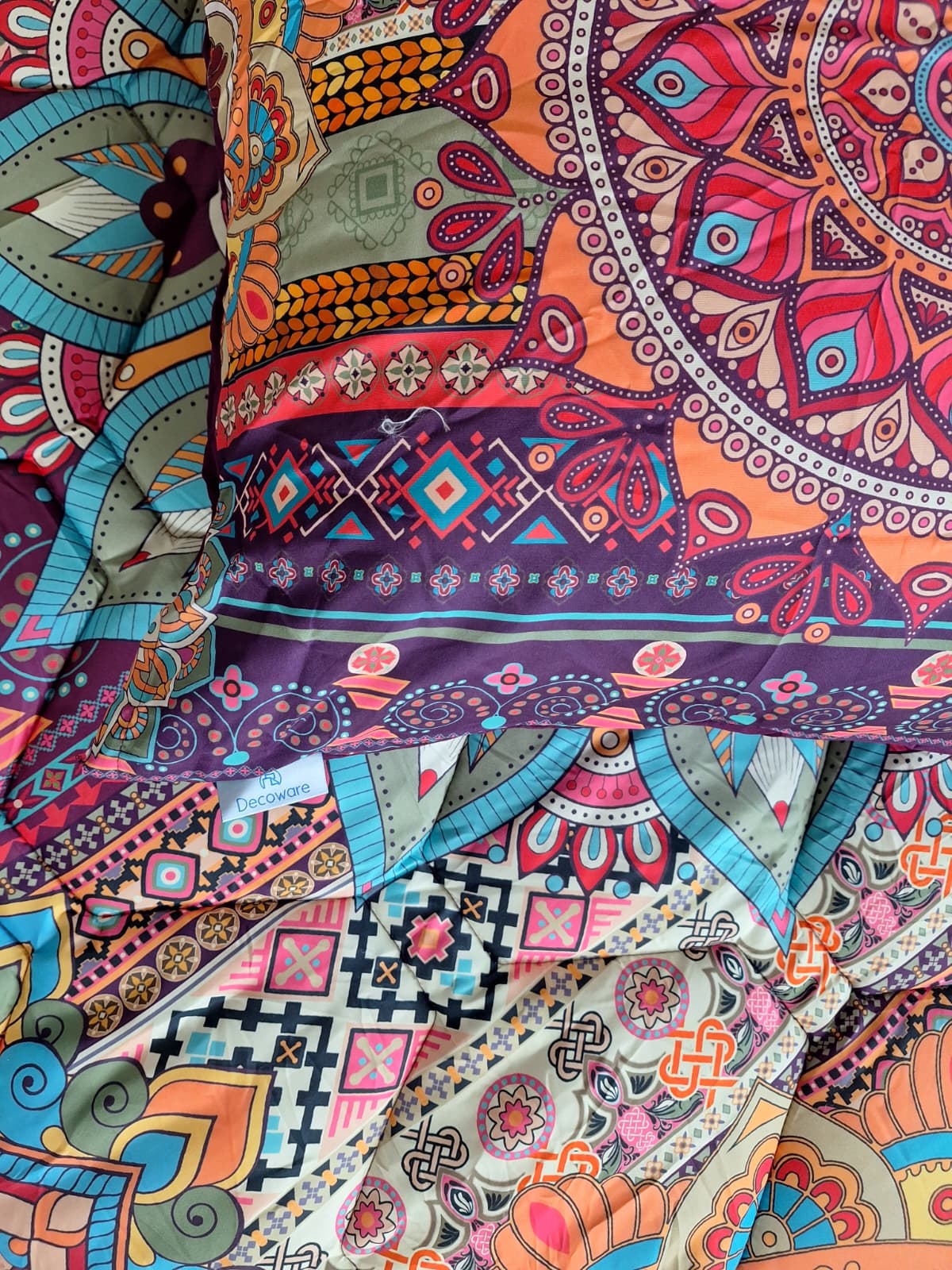Decoware dekbed zonder overtrek inclusief kussensloop - Bohemian Harmony - microvezel