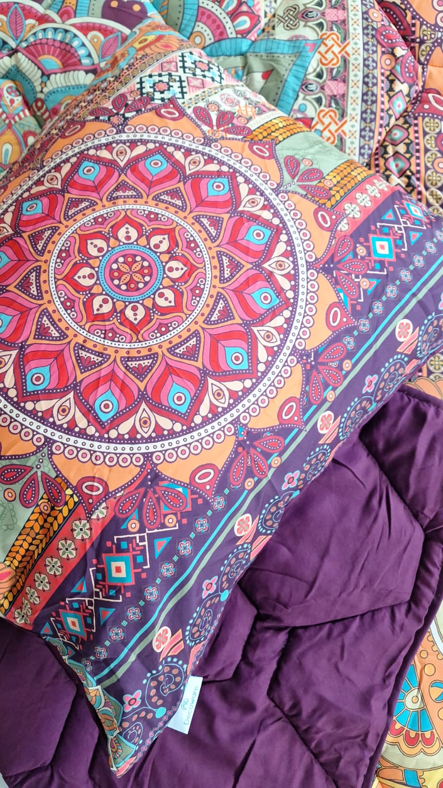 Decoware dekbed zonder overtrek inclusief kussensloop - Bohemian Harmony - microvezel