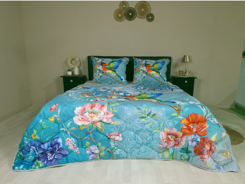 Decoware dekbed zonder overtrek inclusief kussensloop - Whispering Breeze - microvezel