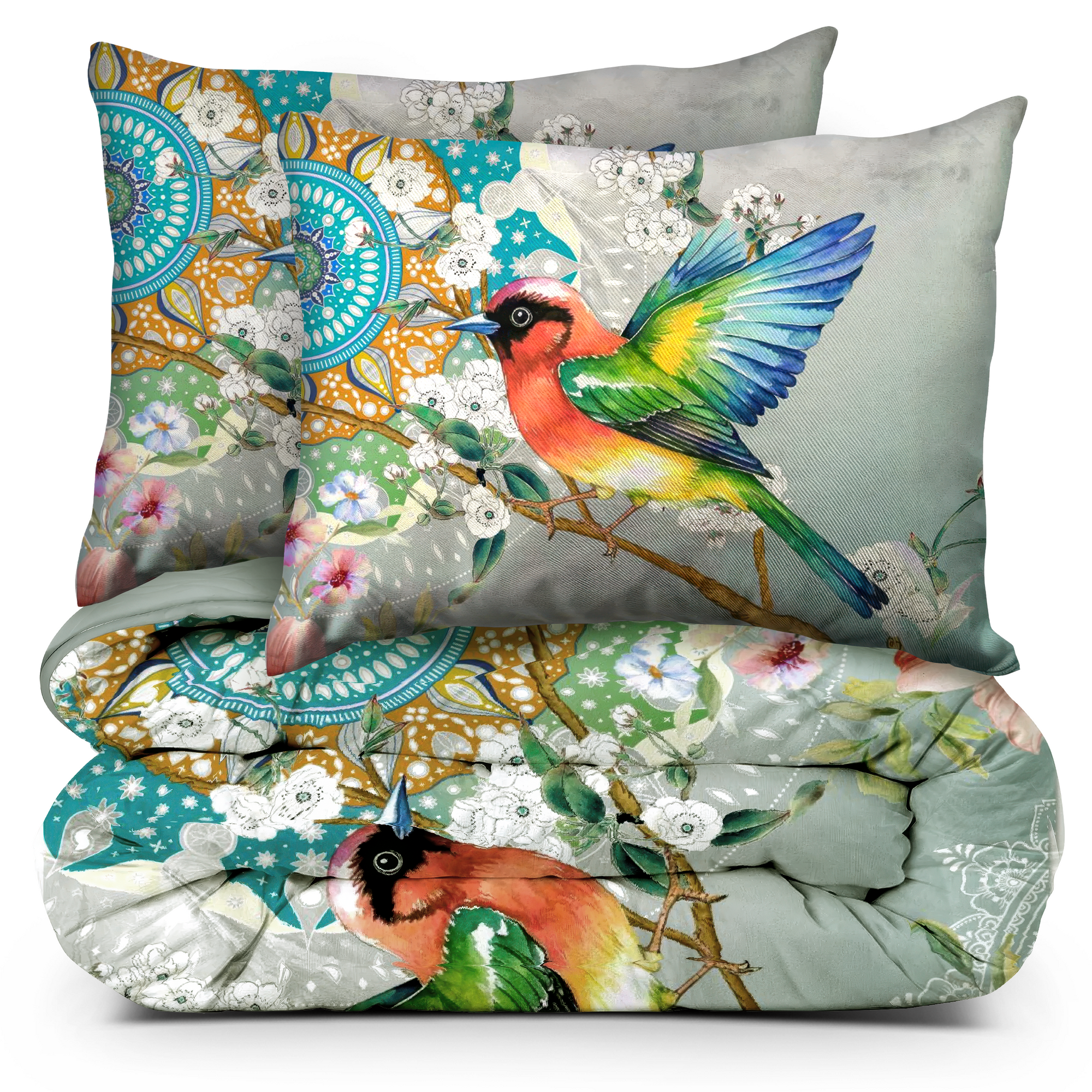 Decoware dekbed zonder overtrek inclusief kussensloop - Whispering Breeze - microvezel