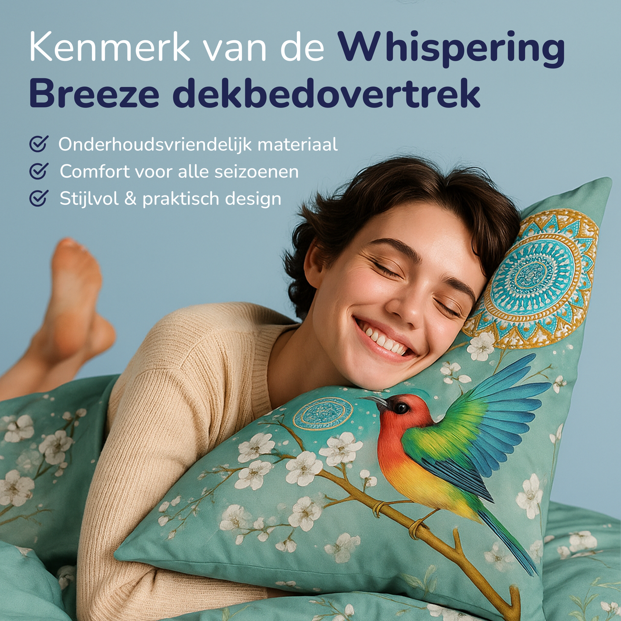 Decoware dekbedovertrek Whispering Breeze - microvezel