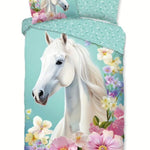 Good morning kinderdekbedovertrek Binky - katoen - eenpersoons (140x220 + 60x70 cm)