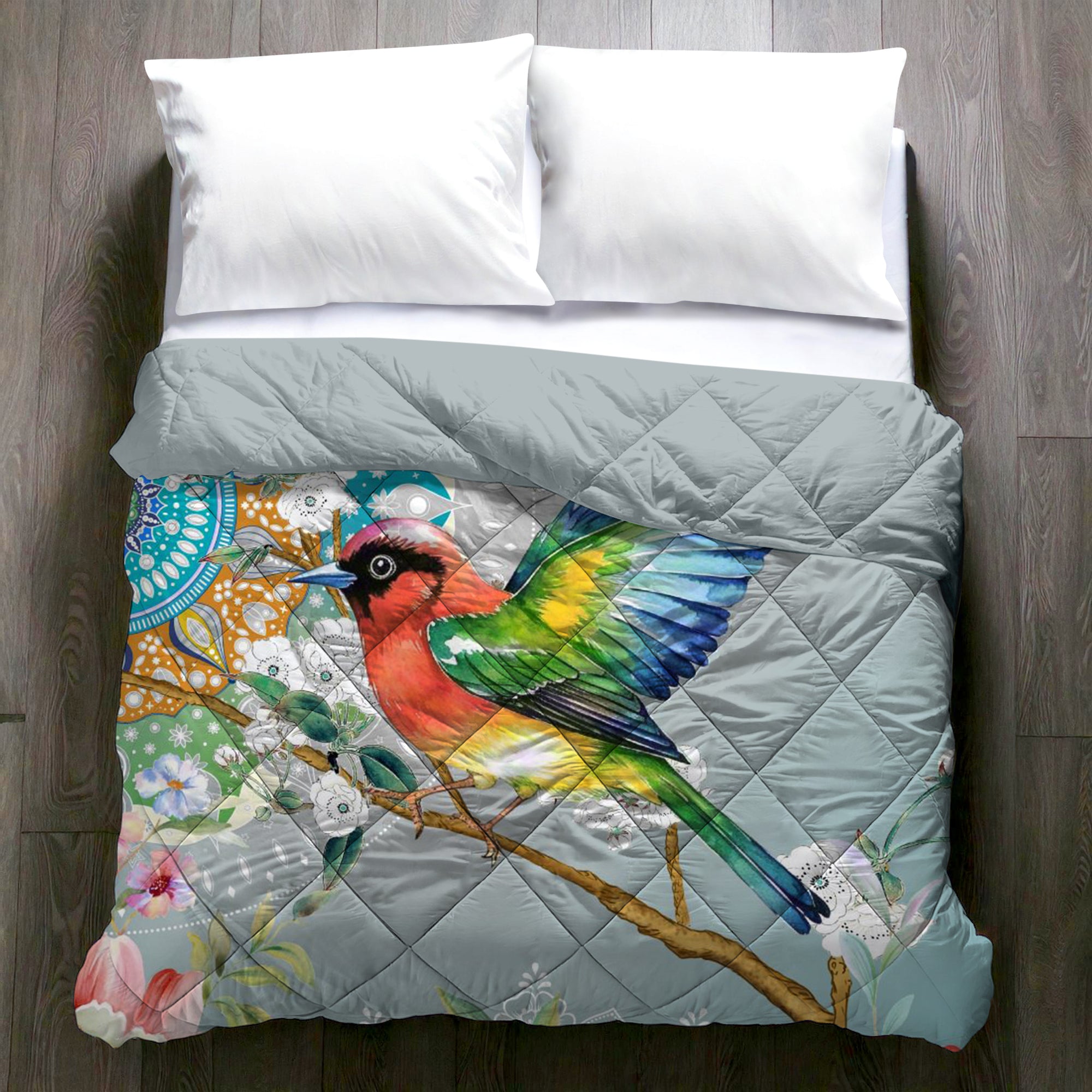 Decoware dekbed zonder overtrek inclusief kussensloop - Whispering Breeze - microvezel