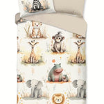 Pure kinderdekbedovertrek Pete - microvezel - eenpersoons (140x220 + 60x70 cm)
