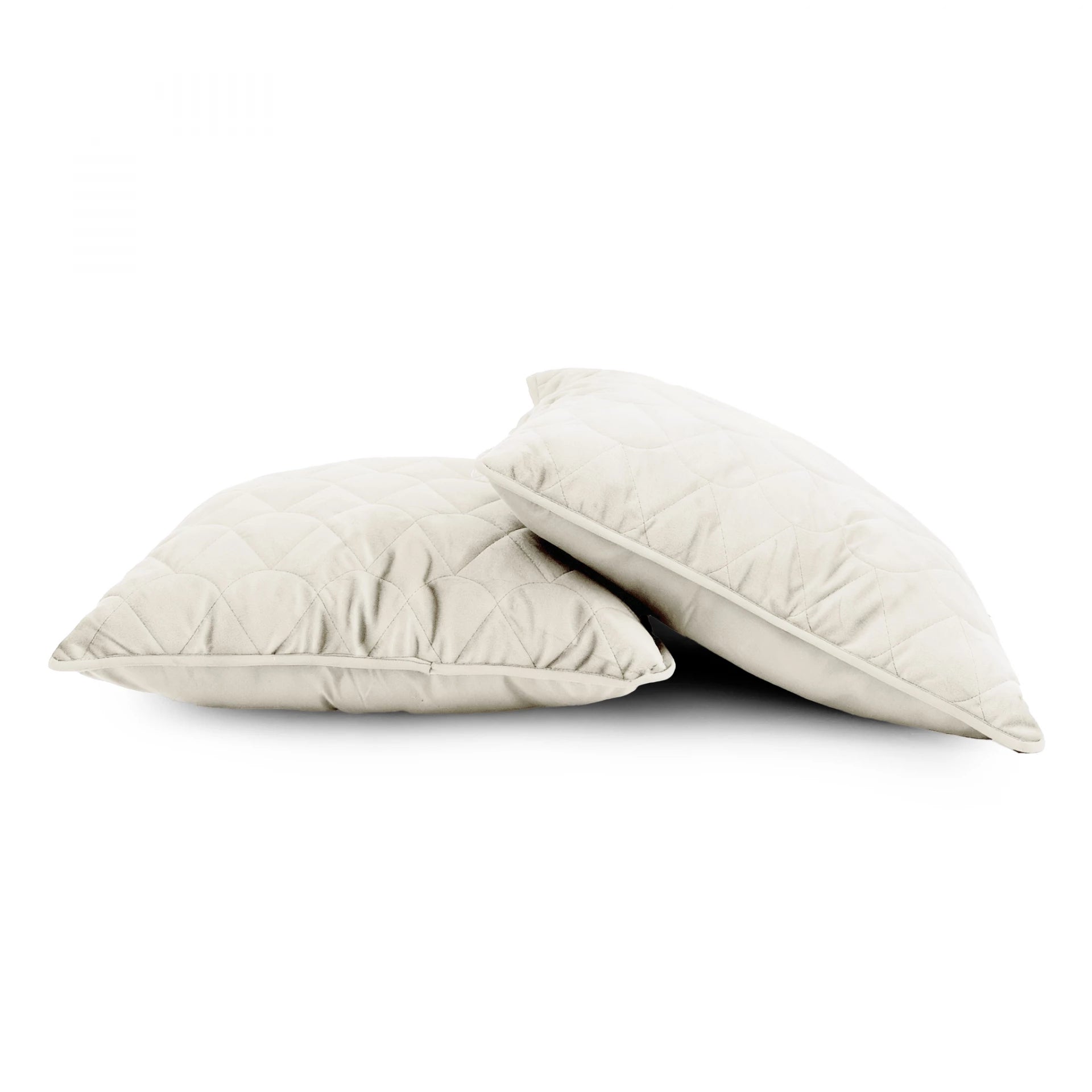 Sleeptime Lazy Velvet dekbed zonder overtrek inclusief kussensloop - Crème