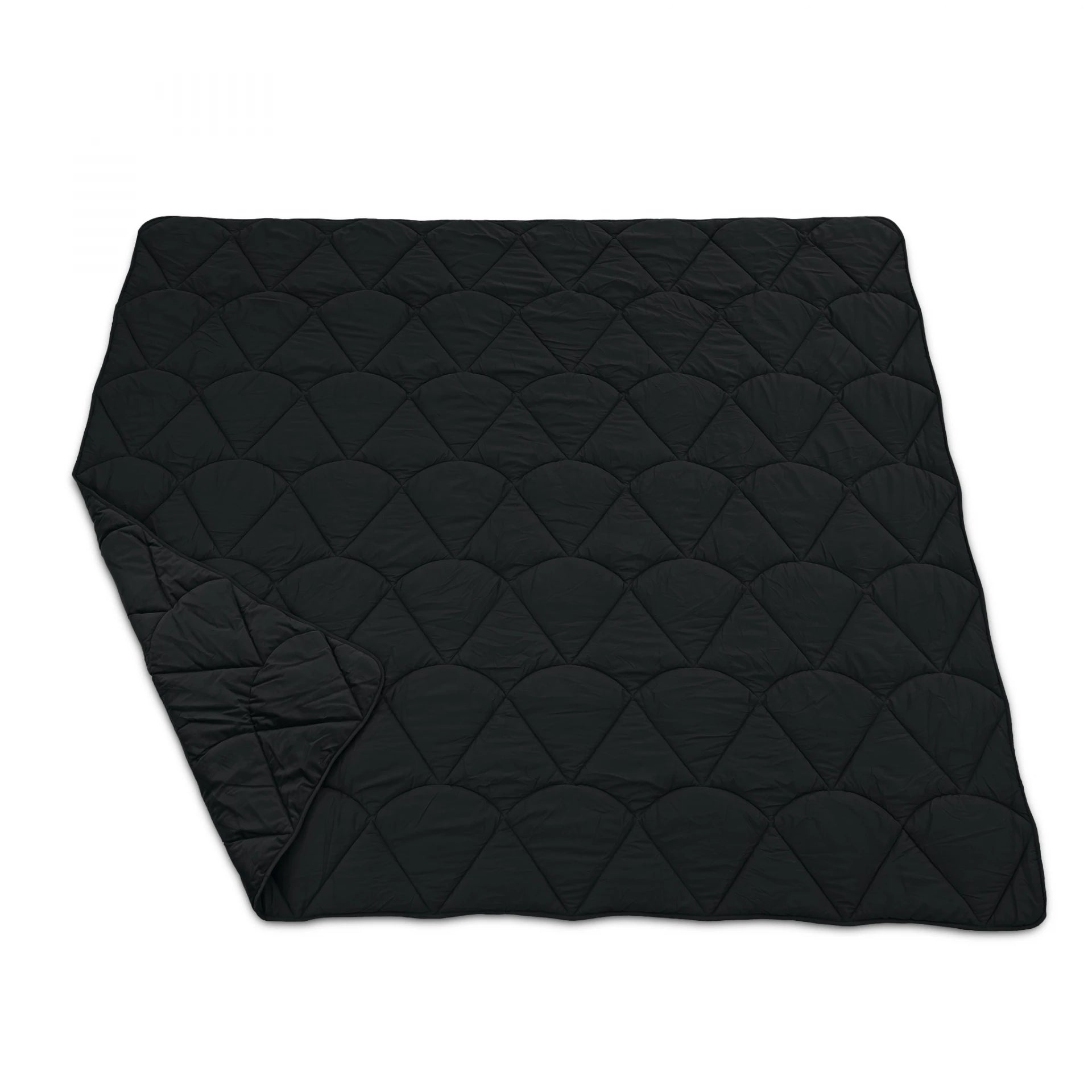 Sleeptime Lazy Velvet dekbed zonder overtrek - inclusief kussensloop - Zwart