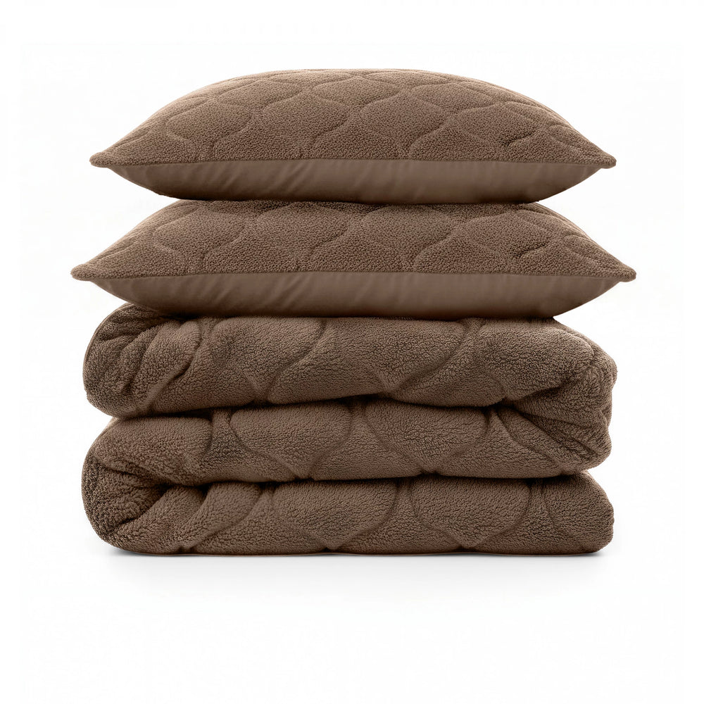 Sleeptime Lazy dekbed zonder overtrek Teddy incl. kussensloop - Bruin - product