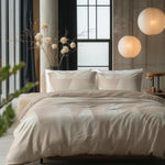 Sleeptime dekbedovertrek Blush Angles - Beige/Zand - Katoen