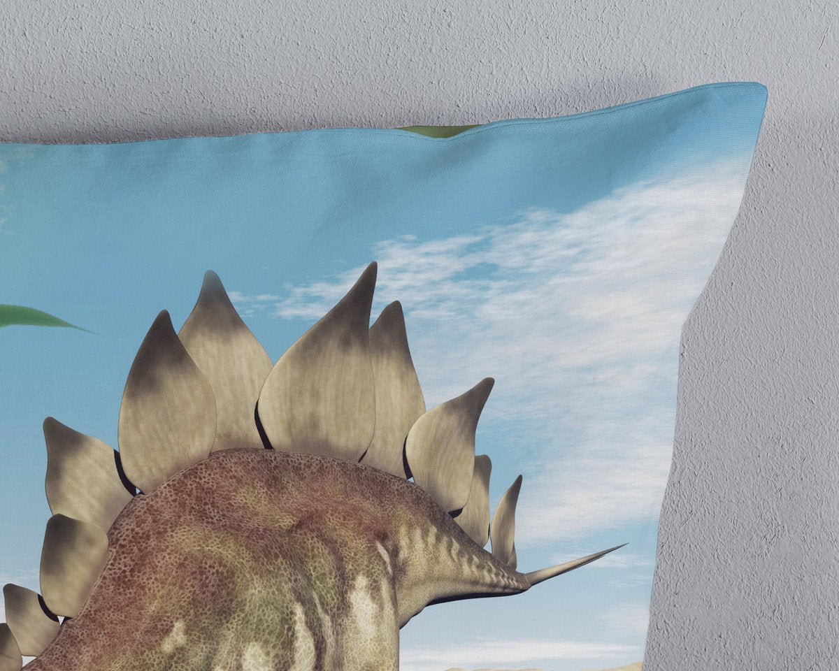 ZouZou dekbedovertrek Dinoworld - katoen - eenpersoons (140x220 + 60x70 cm)