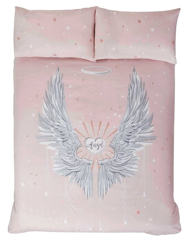 Dekbedovertrek Angel Wing blush - Polykatoen