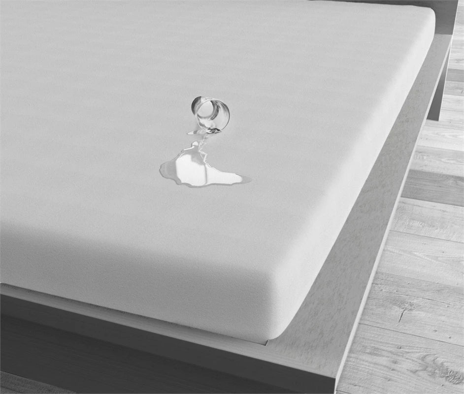 Waterdicht molton hoeslaken PU - peuterbed 70x150 cm