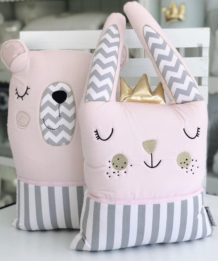 Sierkussen Cutie Bear - roze