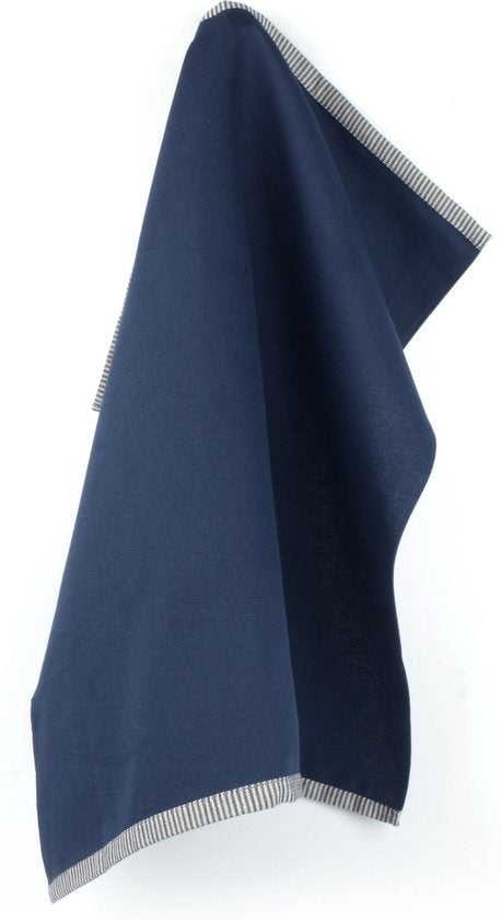 Theedoek  Solid Donkerblauw
