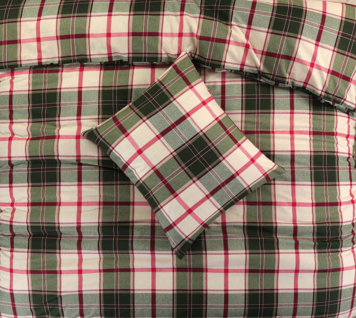 Day Dream dekbedovertrek Brixen - rood - Flanel