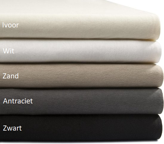 Topper hoeslaken - jersey - 140x200 cm