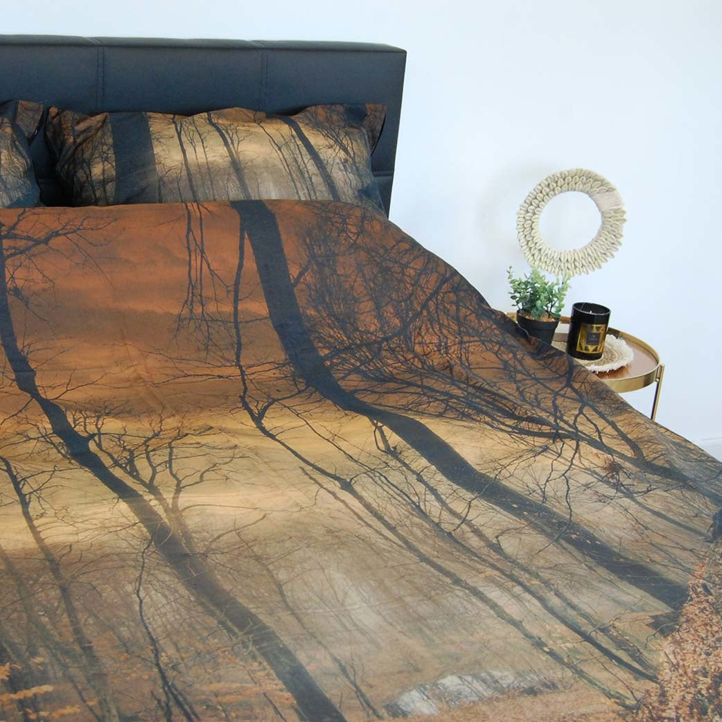 Decoware dekbedovertrek Autumn woods - Katoen - 2-persoons (200x220 + 2st 60x70cm)