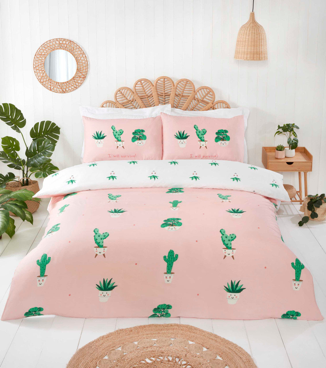 So Soft dekbedovertrek I Will Survive - Microvezel - Lits-jumeaux (230x220 + 2st 50x75cm)