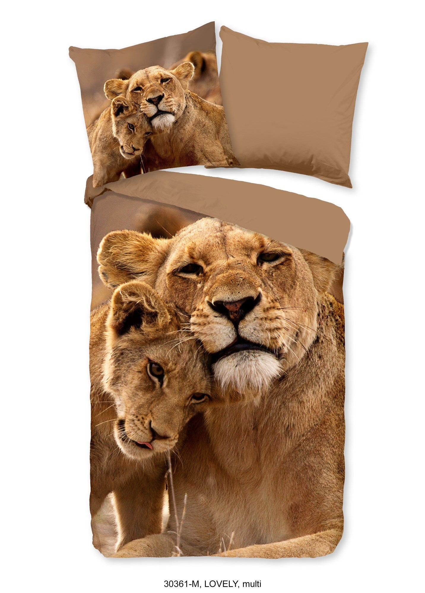 Pure dekbedovertrek Lovely lion - Microvezel