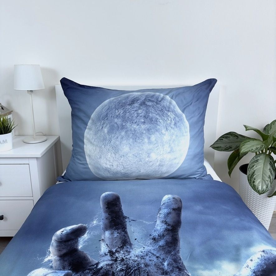 Dekbedovertrek Zombie - Microvezel - 1-persoons (140x200 cm + 70x90 cm)