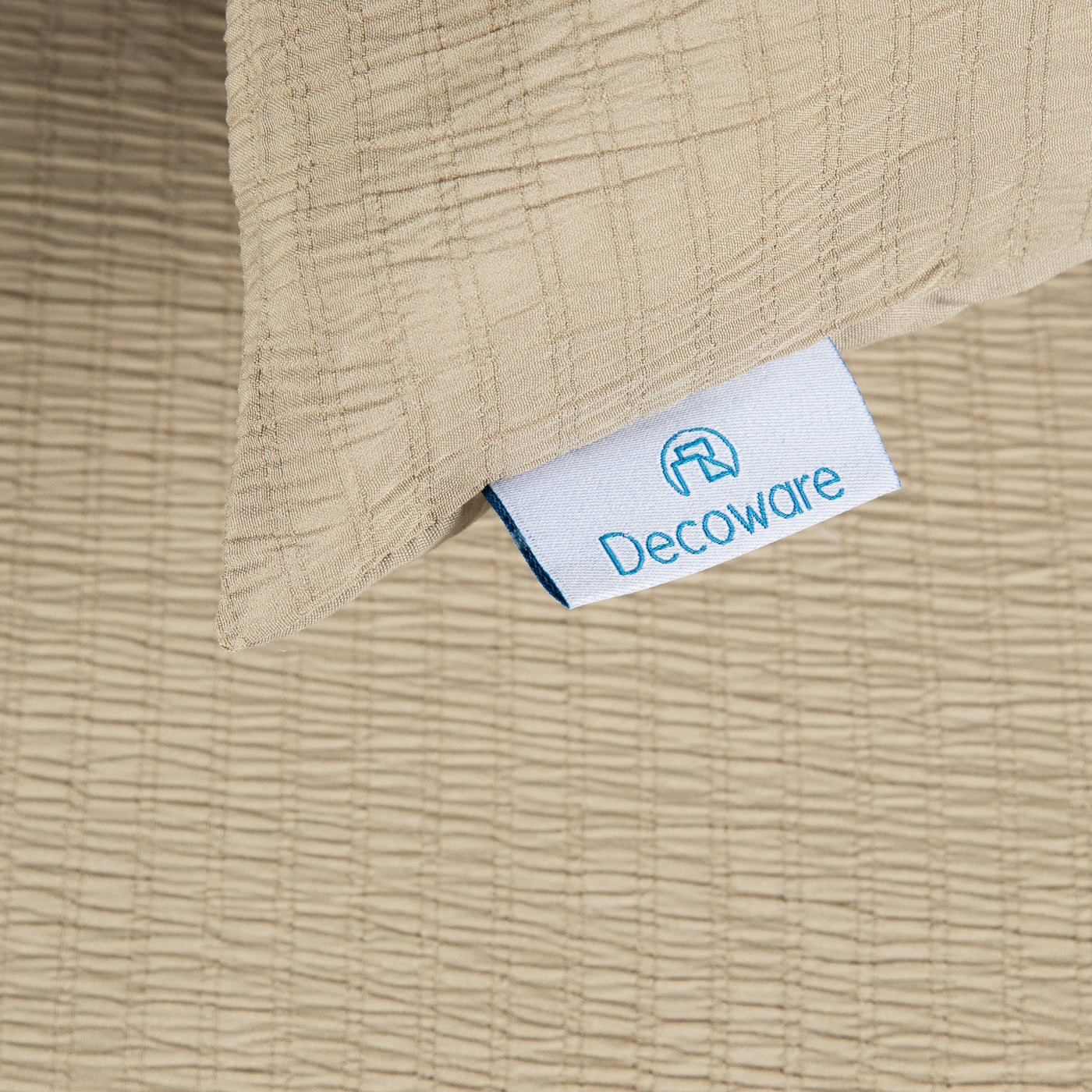 Decoware Easy dekbed zonder overtrek inclusief kussensloop - Mousseline - Taupe