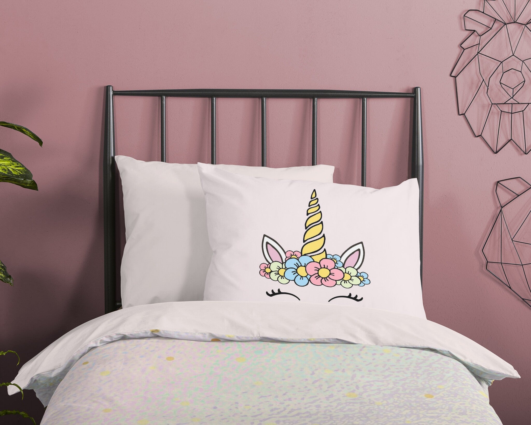 Kinderdekbedovertrek Mandy - Microvezel - 1-persoons (140x220 + 60x70 cm)