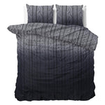 Dreamhouse dekbedovertrek Dante - antraciet - Flanel