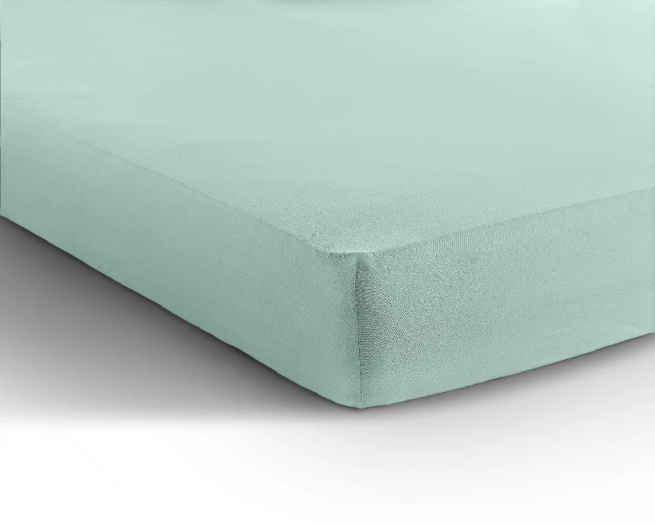 Hoeslaken - enkel jersey 135gr - pastel blauw