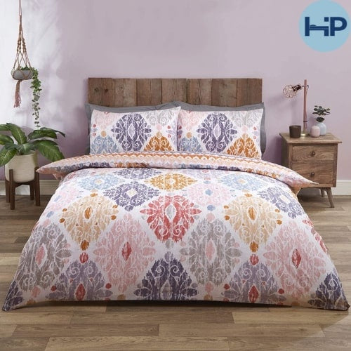 Dekbedovertrek Zara blush - Polykatoen - 1-persoons (135x200 + 50x75 cm)