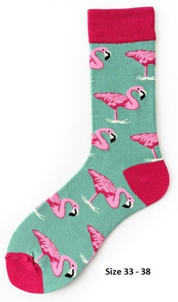 Flamingo kindersokken (Per paar)