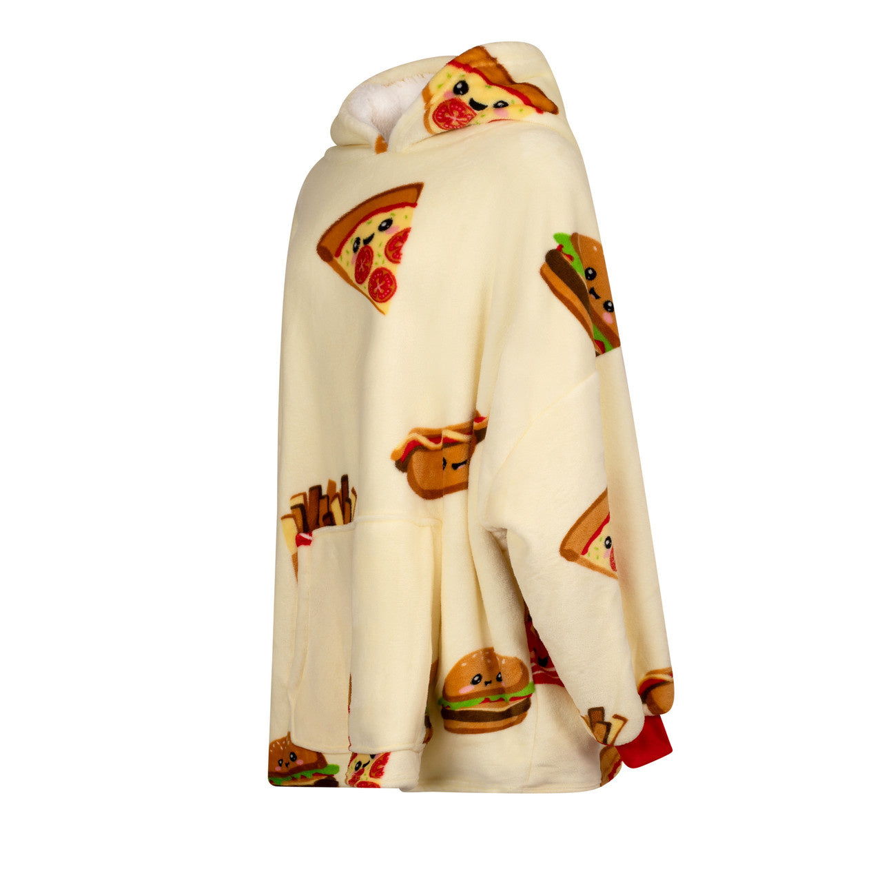 Fleece snuggle Hoodie - Fast Food