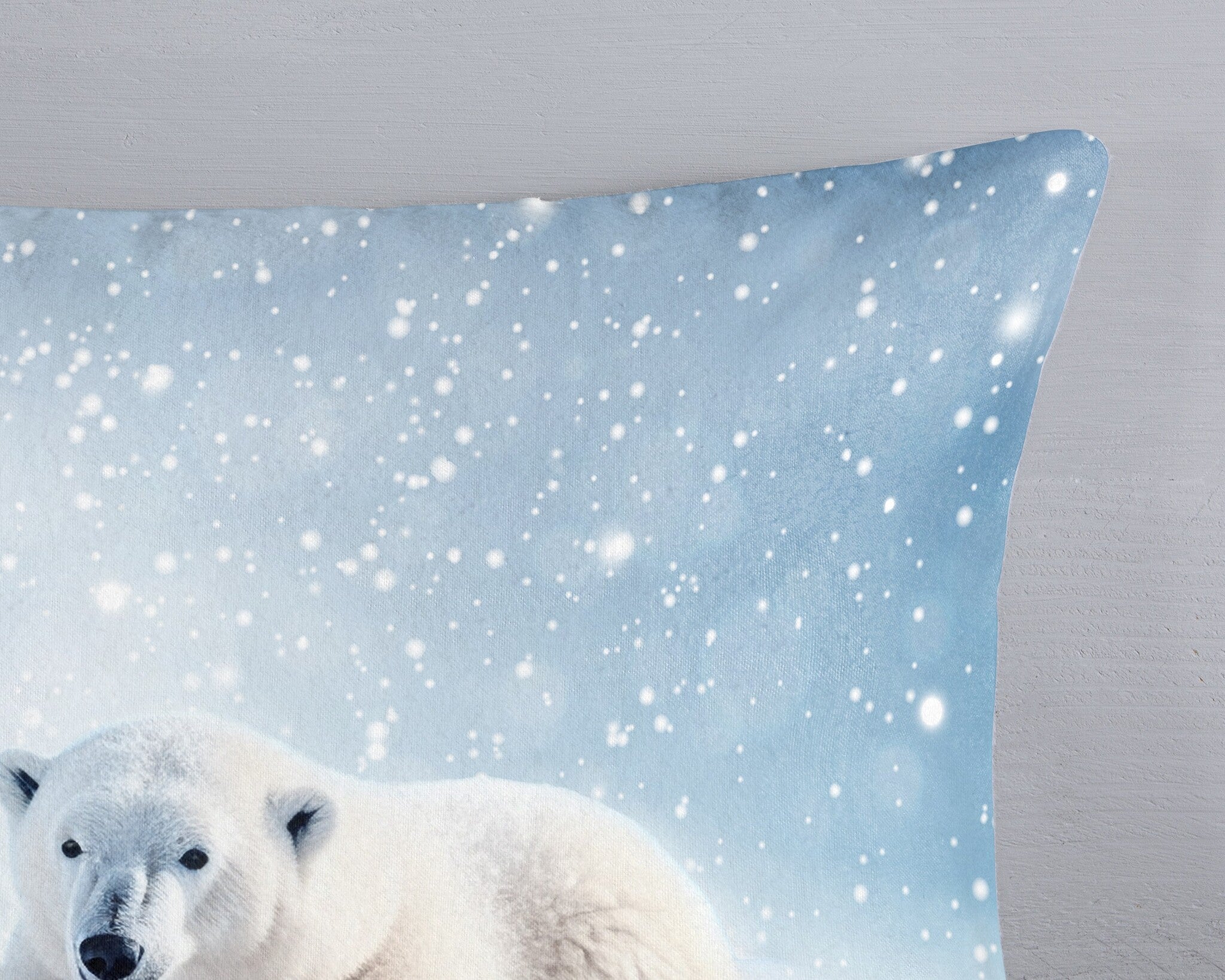 Flanel dekbedovertrek Esben - 1-persoons (140x220 + 60x70 cm)