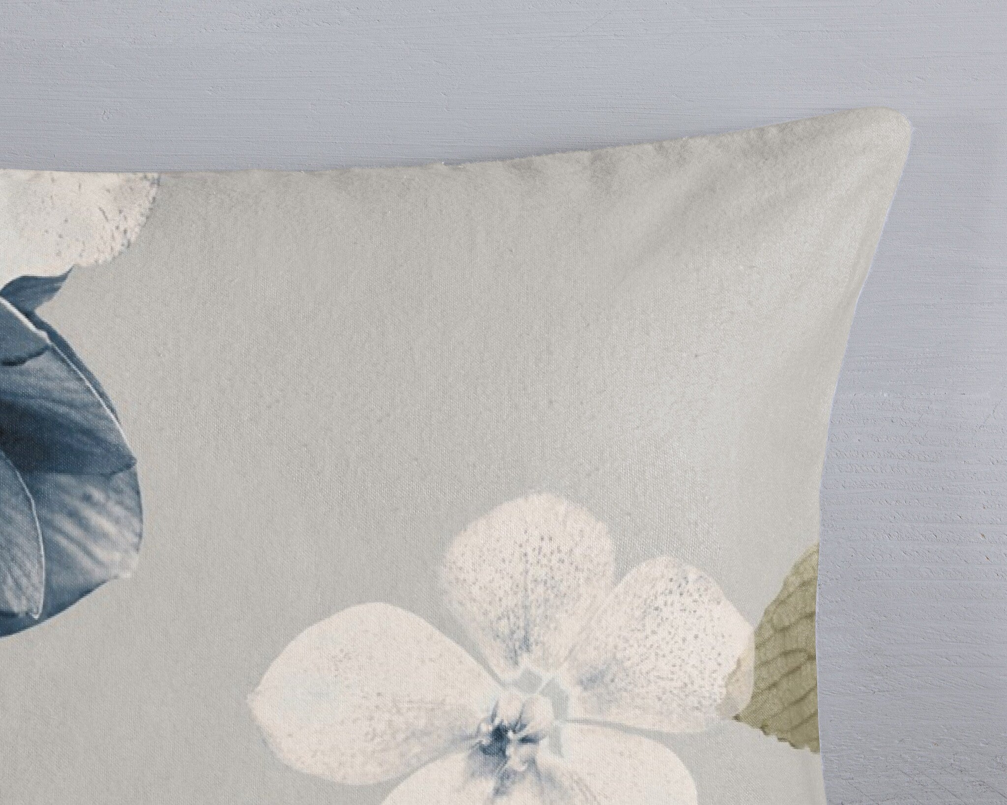 Flanel dekbedovertrek Gabin bloemen