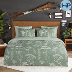 Good morning dekbedovertrek Herbs - Flanel - 1-persoons (140x220 + 60x70cm)