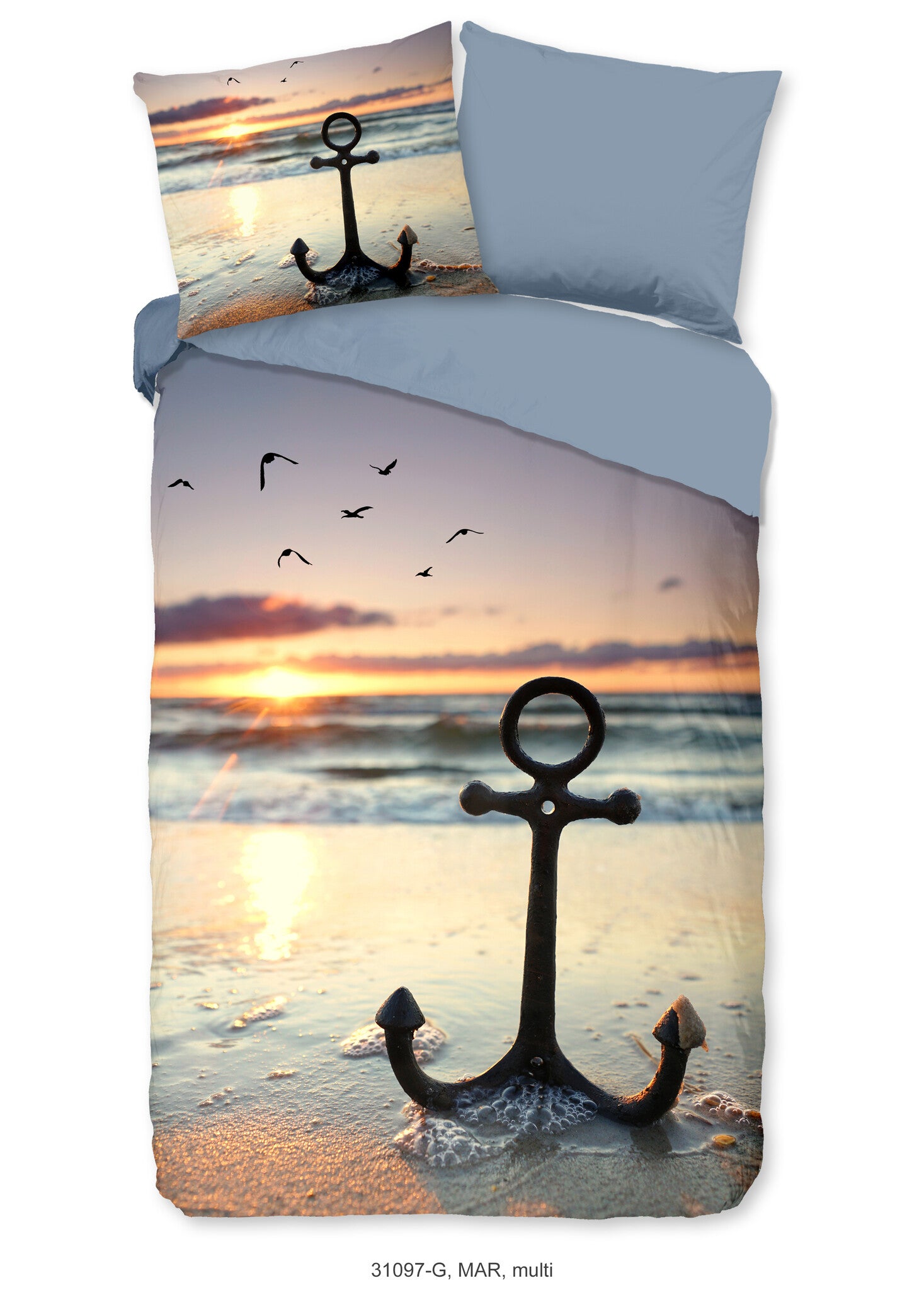 Good morning dekbedovertrek Mar anker - Katoen