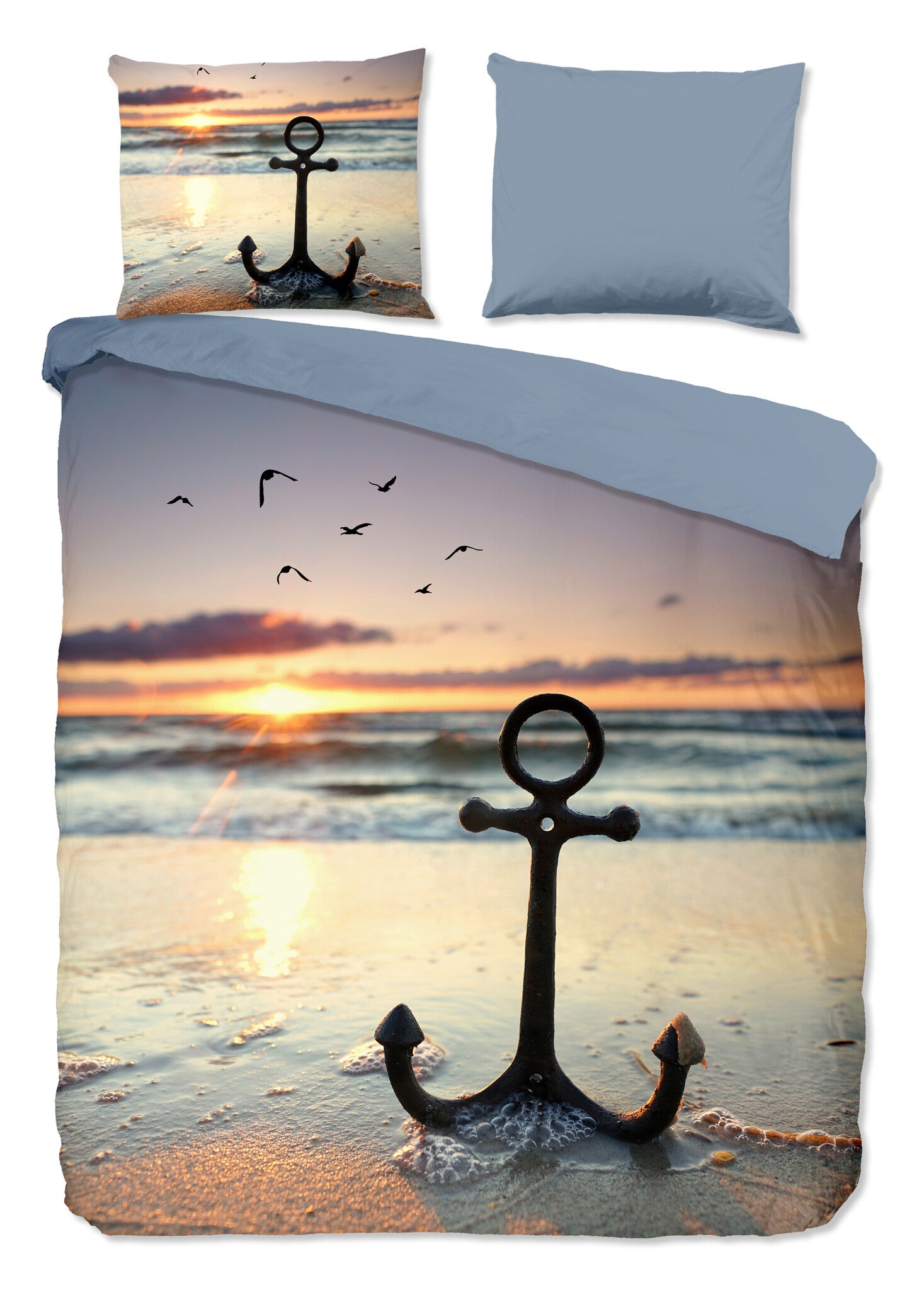 Good morning dekbedovertrek Mar anker - Katoen