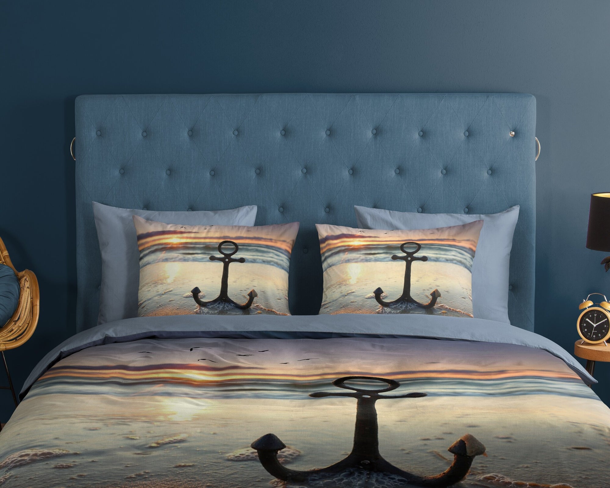 Good morning dekbedovertrek Mar anker - Katoen