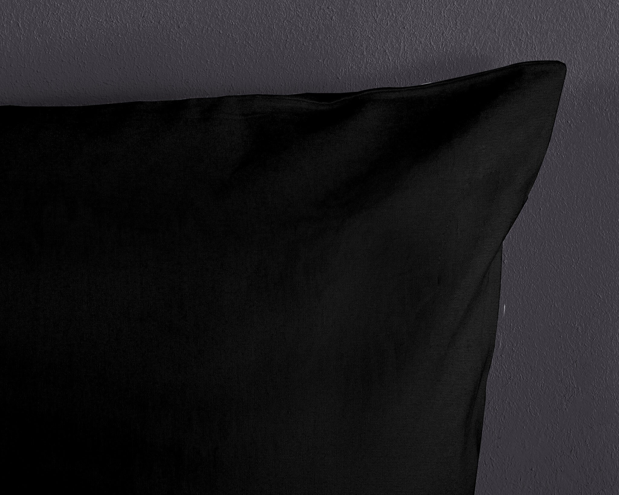 Pure dekbedovertrek uni zwart - microvezel