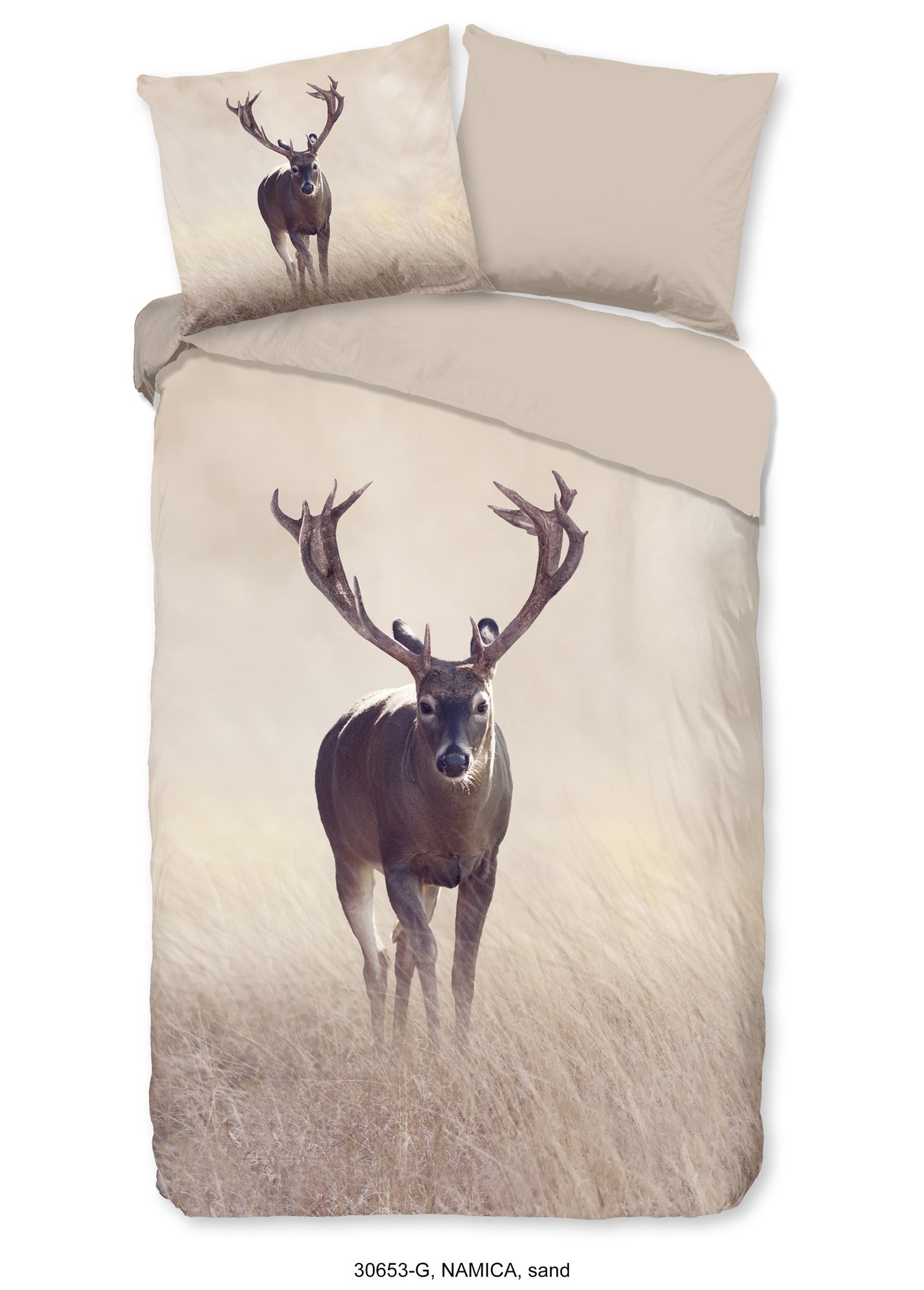 Good morning dekbedovertrek Namica deer - Katoen