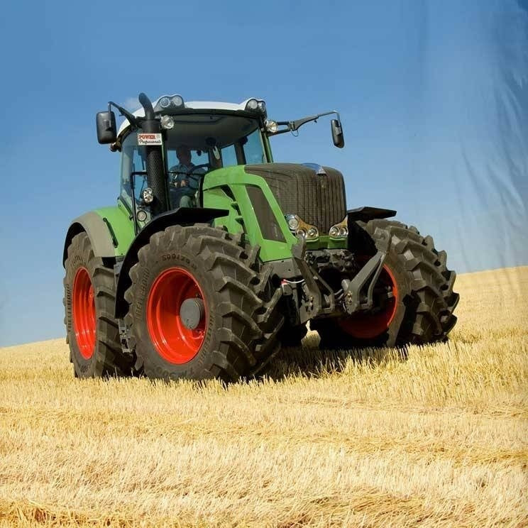 Kinderdekbedovertrek tractor Fendt - katoen - 1-persoons (140x220 + 60x70 cm)