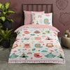 Kinderdekbedovertrek Wise - Katoen - 1-persoons (140x220 + 60x70 cm)
