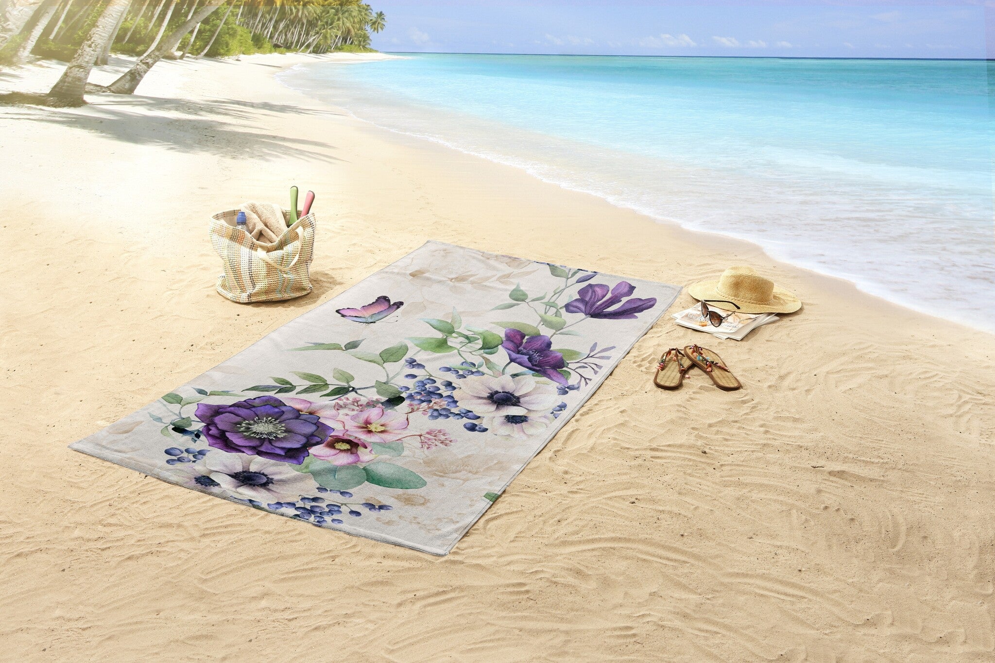 Strandlaken Dinda - handdoek 100x180 cm