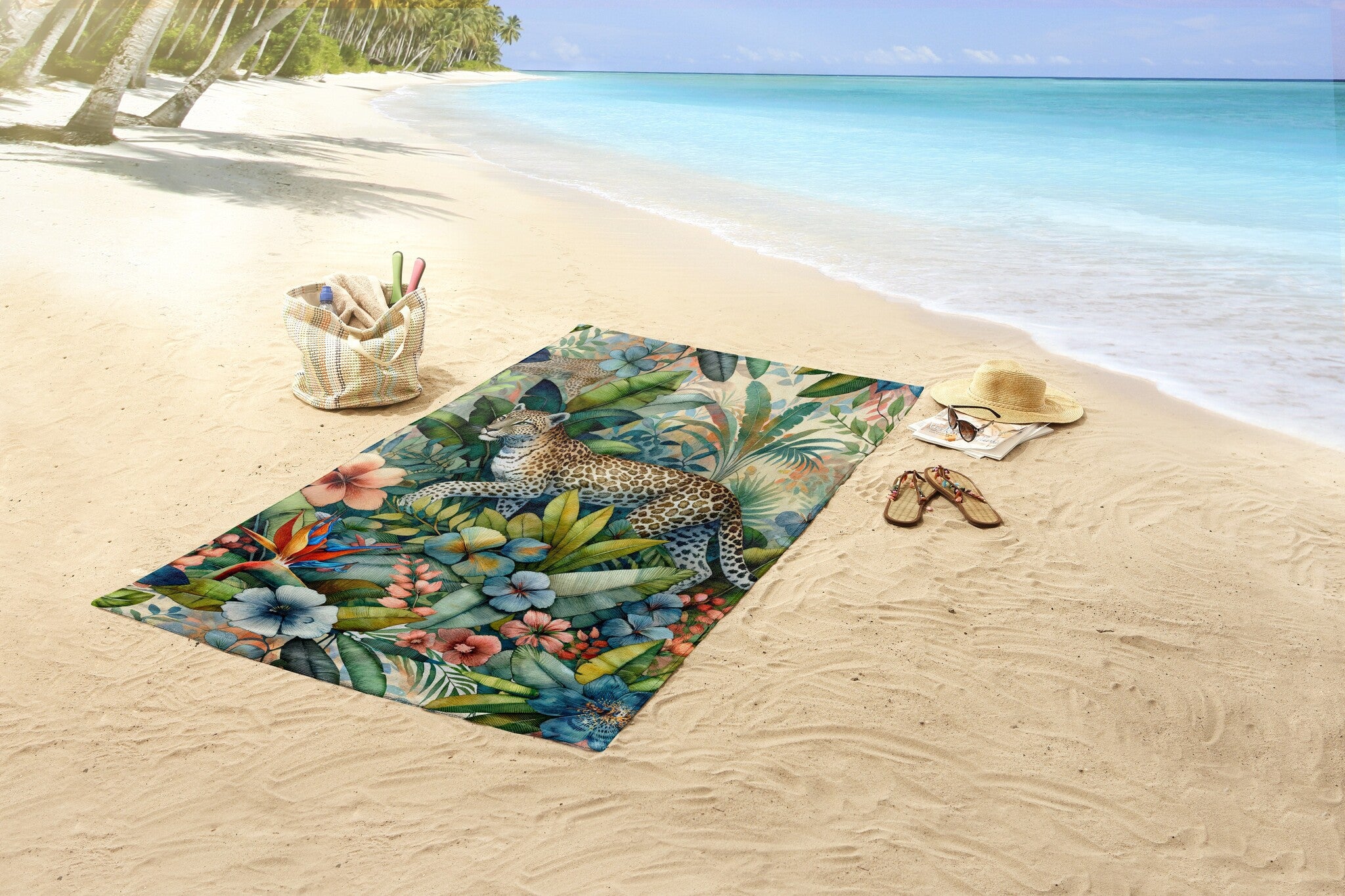 Strandlaken Raza - handdoek 100x180 cm
